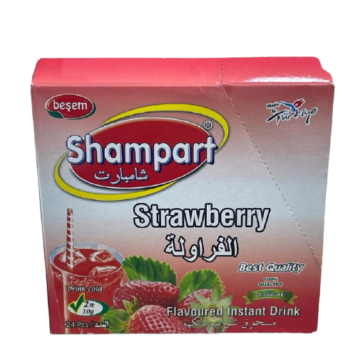 شامبارت محلول عصير الفراولة 10 غم*12