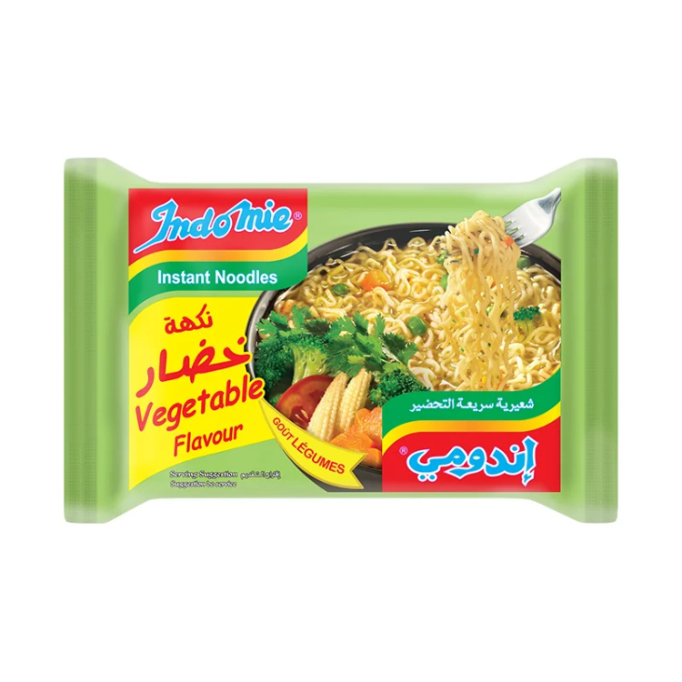 يمي يمي شعيرية مقلية نكهة خضار65غ