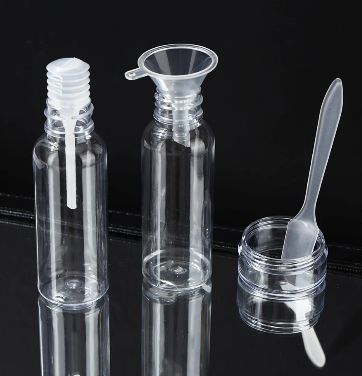 10pcs Travel Bottle Set for Toiletries, Empty Refillable Containers for Travel