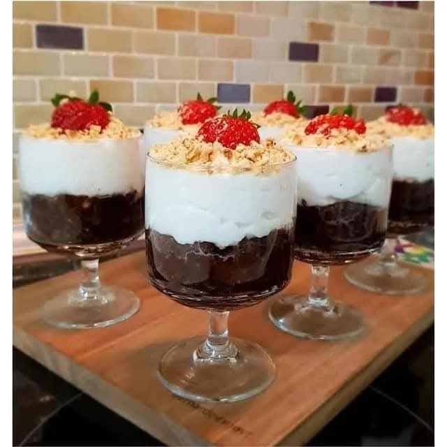 كاسات حلا كرستال 