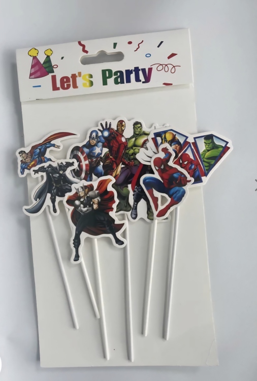 تغريسه كيك كرتون الابطال الخارقين 