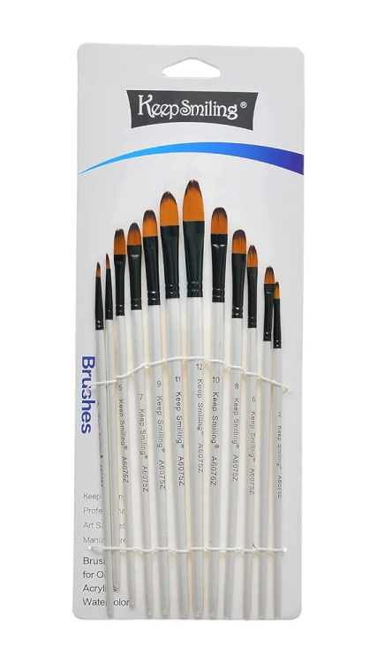 طقم فراشي رسم 12 قطعه