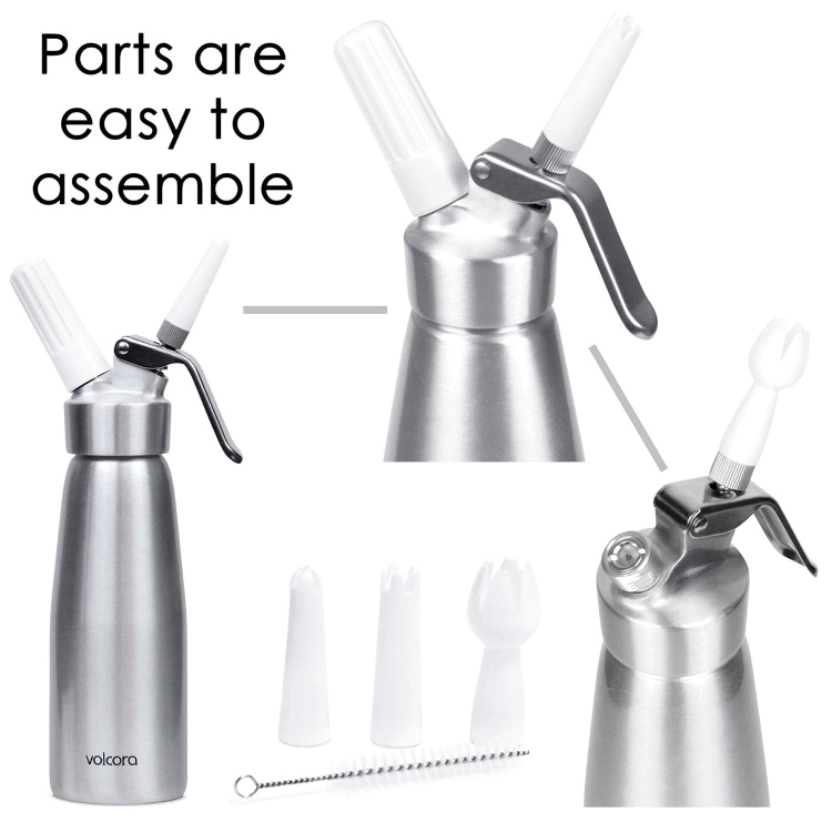 مكبس كريما ستانلس ستيل اصلي 500 مل 