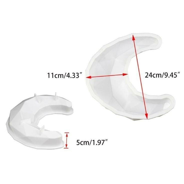 قالب سليكون هلال 