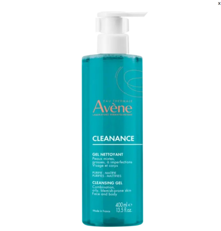 Avene, Cleanance Cleansing Gel for Oily Blemish Prone Skin 
