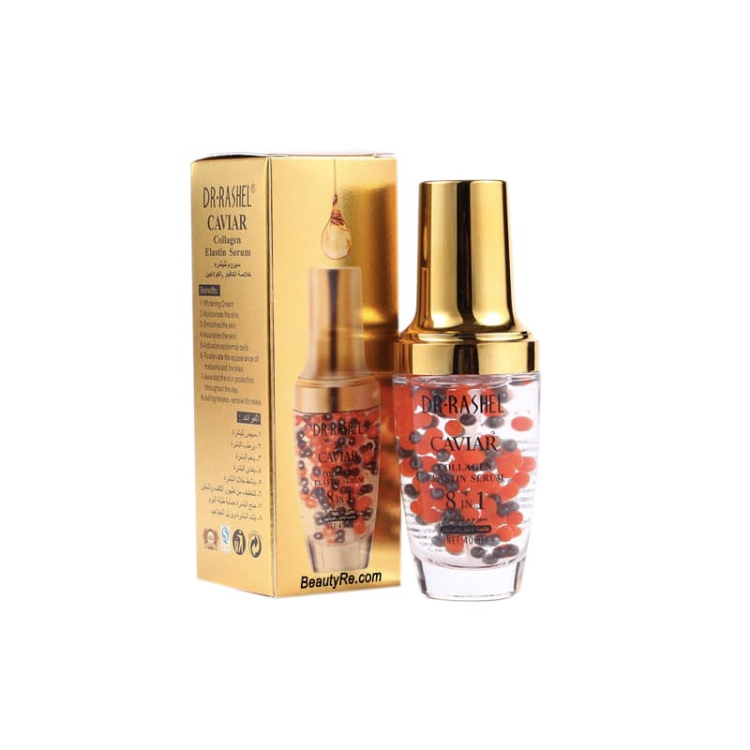 سيروم Dr. Rashel للبشرة بخلاصة الكافيار ، الكولاجين والإيلاستين