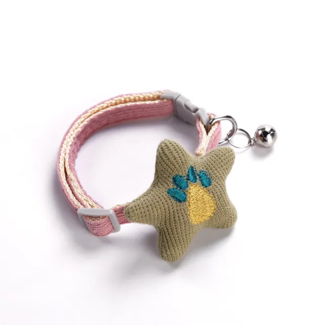 طوق كتان  للقطط 