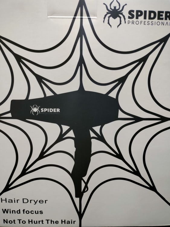 مجفف شعر (سشوار )spider professional hair dryer