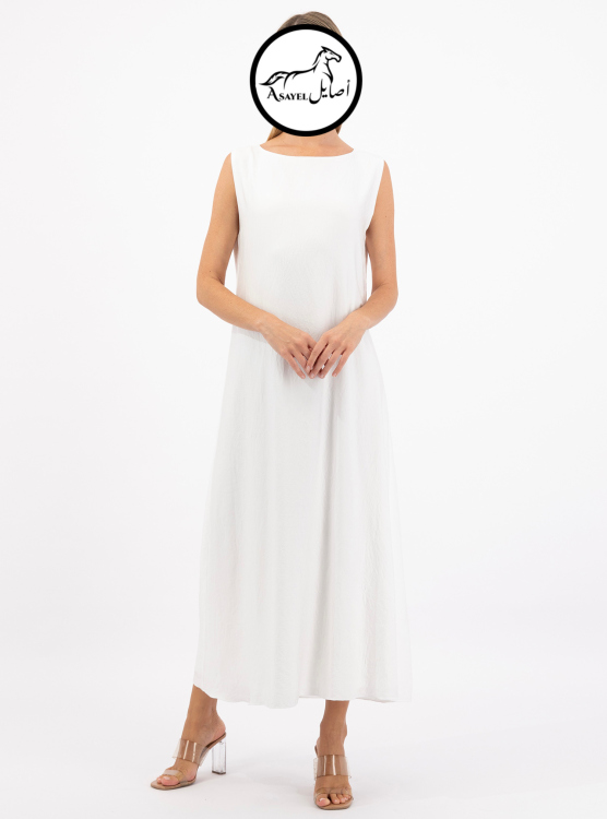 فستان تحت العباية 