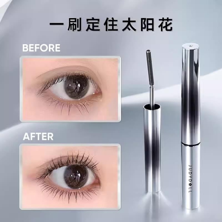 judydoll, 3d curling eyelash iron mascara - curly black