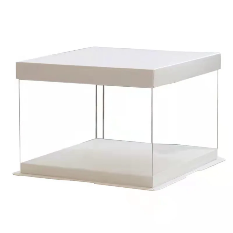 علب كيك شفاف مستطيل 35×25سم