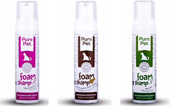 شامبو رغوي جاف  بور بيت