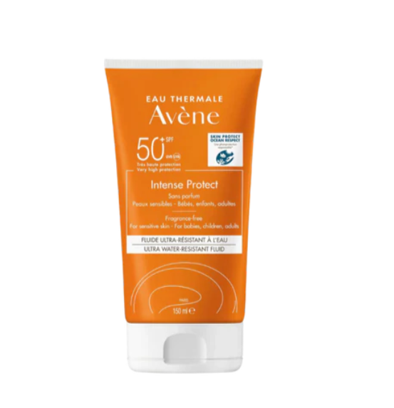 Avene, Intense Protect 50+, افين، واقي شمس كيميائي لجميع العائلة بعامل حماية 50+،  