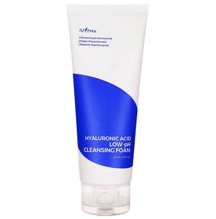 Isntree, Hyaluronic Acid Low pH Cleansing Foam