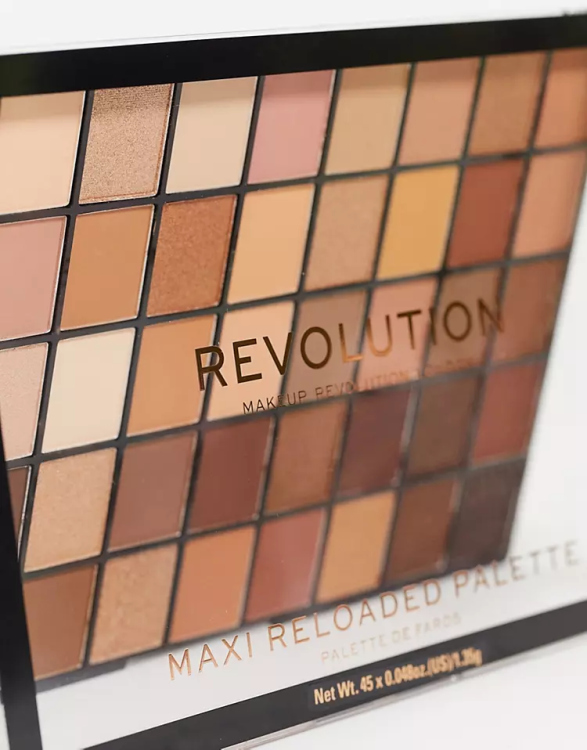  MAKEUP REVOLUTION MAXI RELOADED PALETTE ULTIMATE NUDES