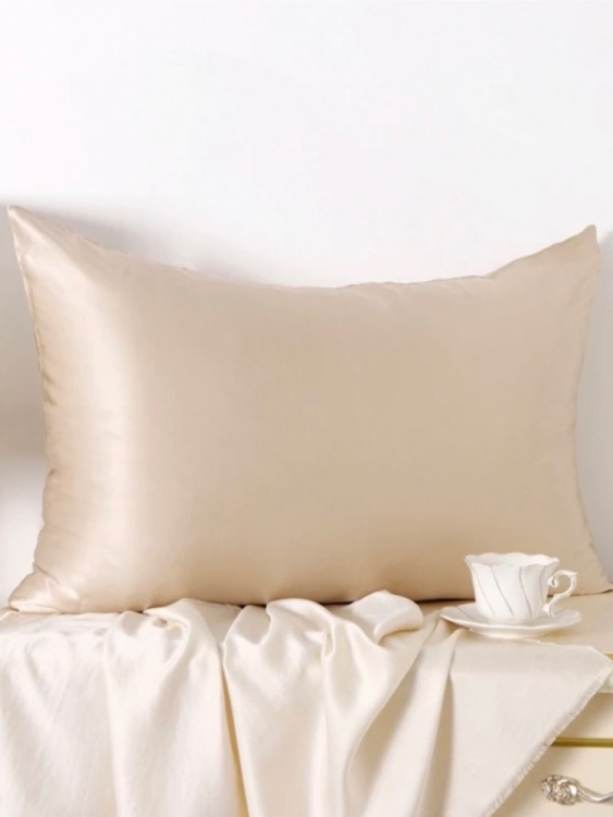 وجه مخدة ساتان - قطعة واحدة