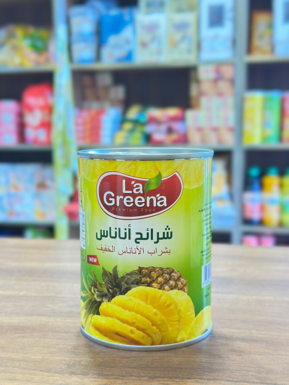 اناناس شرائح معلب