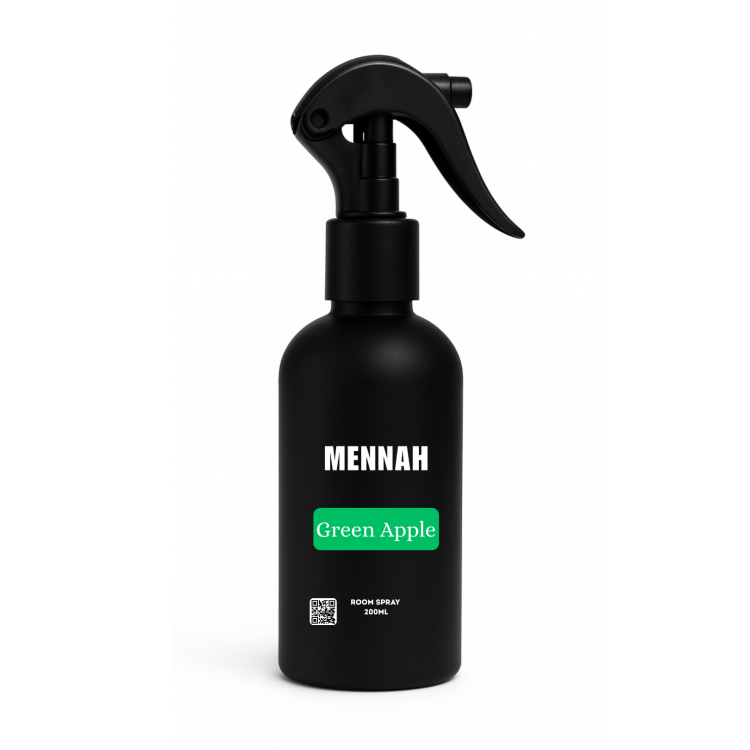 معطر الغرف منه  MENNAH Room Spray – Green Apple