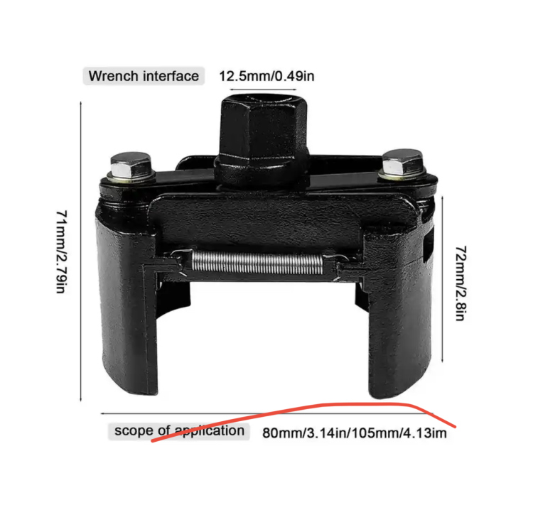 مفتاح فلتر اتوماتيك 1/2"
