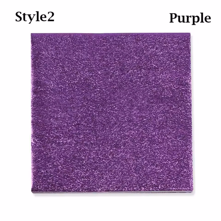 تغليف شكولاته قصدير نهدي  10×10 عدد 100 