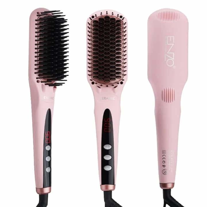 مشط الشعر الذكي (فرشاة حرارية) ENZO