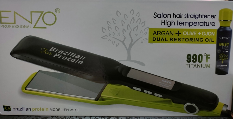 كاوي الشعر انزو ENZO HAIR STRAIGHTENER