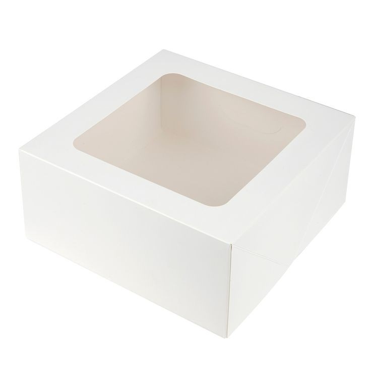 علب وجه شفاف قياس 20×20 ارتفاع 12