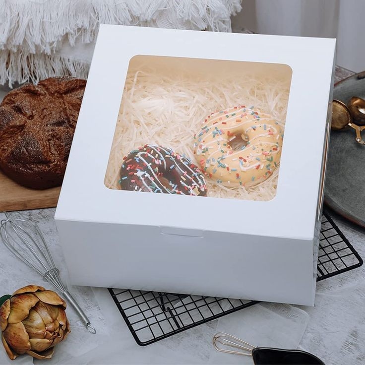 علب وجه شفاف قياس 20×20 ارتفاع 12