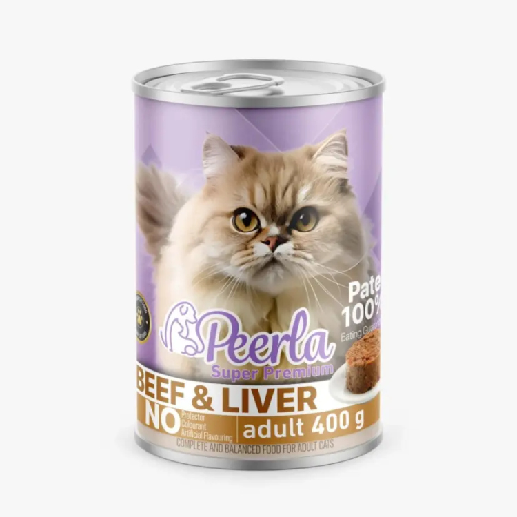 Perla  Beef & Liver Pate for Adult Cats 