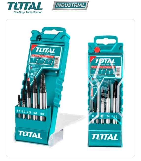 طقم اخراج براغي مكسورة توتال