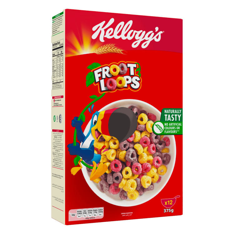 كلوقز كورن فلكس فروت لوب 375غ