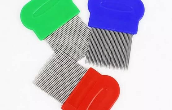 مشط ازالة  القمل اليدوي ستانلس