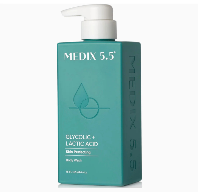 Medix 5.5, Glycolic Acid + Lactic Acid Skin Perfecting Body Wash