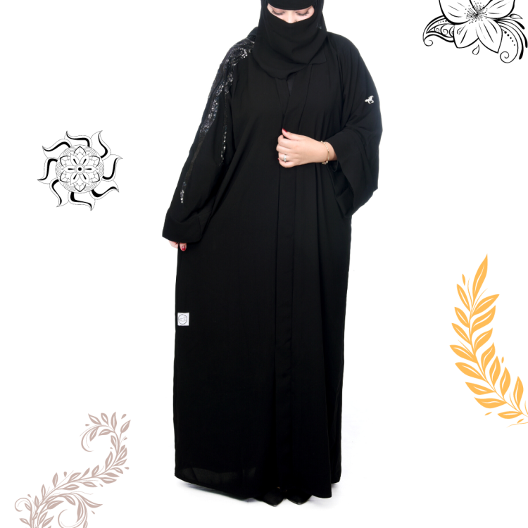 عباية سادة مطرزة