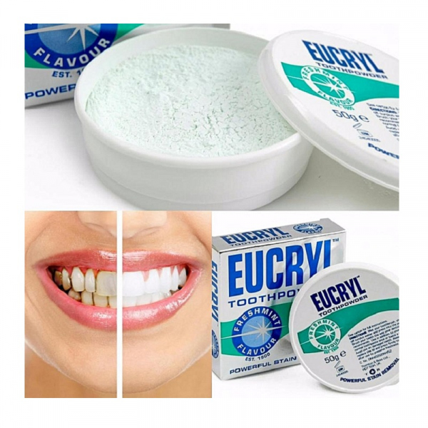 EUCRYL TOOTHPOWDER بودره 