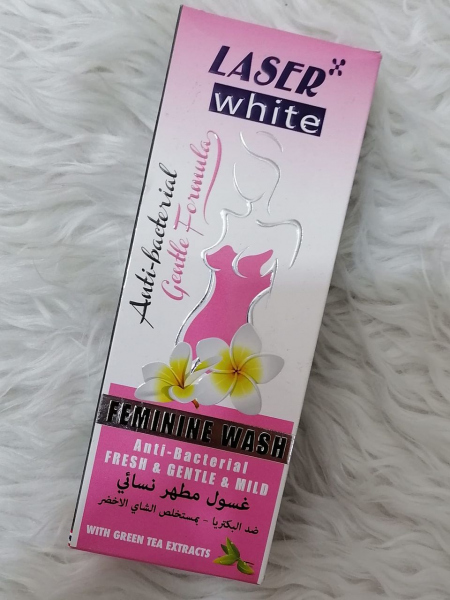 LASER WHITE FEMININE WASH غسول مطهر