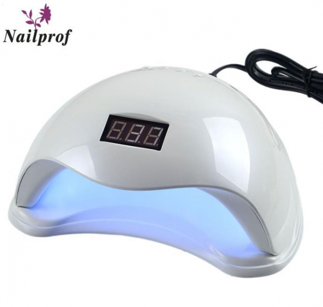 LED/UV LAMP 48W POWER تجفيف الأظافر