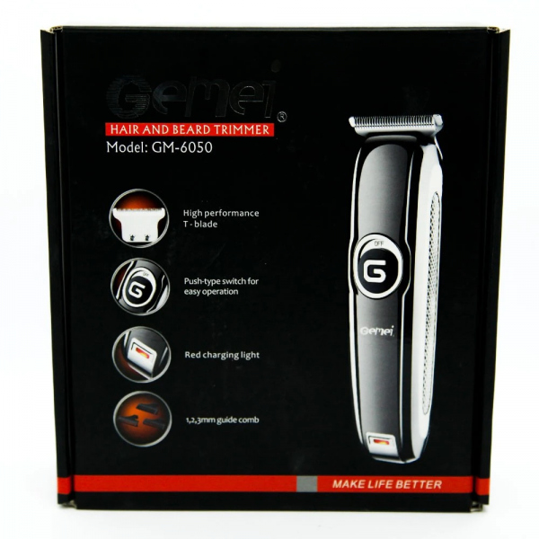 GEEMY HAIR CLIPPER (GM-6050) ماكينه رجالي
