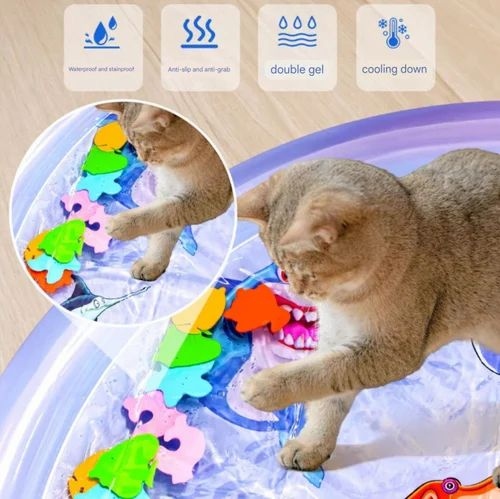 فرشة تحتوي على ماء للقطط والكلاب 