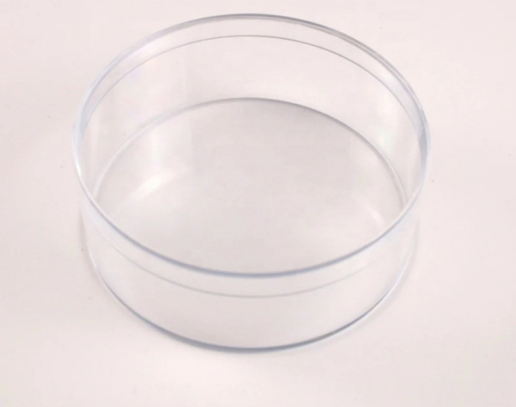 علبه كرستال سعه نص كيلو 17*6سم