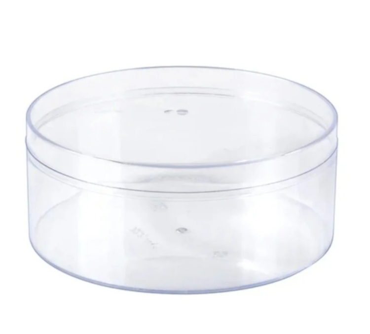 علبه كرستال سعه نص كيلو 17*6سم