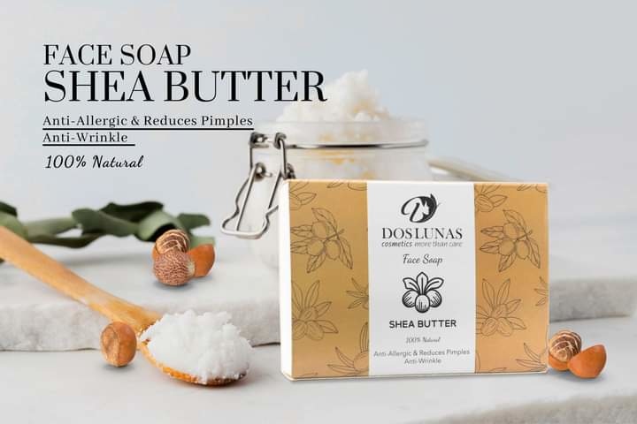 صابون الوجه زبدة الشيا doslunas