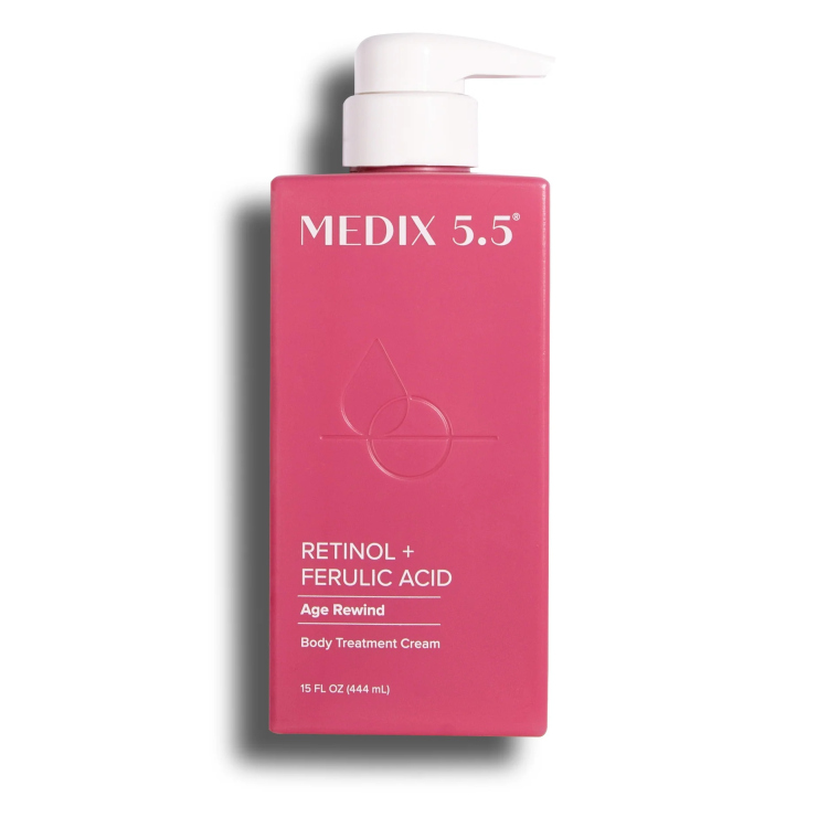 Medix 5.5, Retinol + Ferulic Acid Age Rewind Moisturizer Body Cream