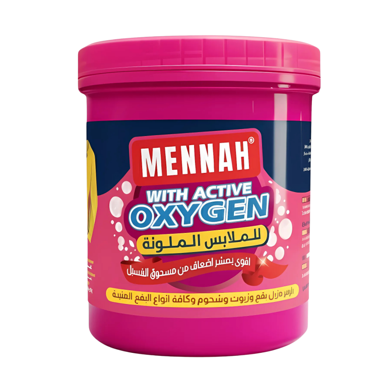 منه اوكسجين مزيل بقع ومزهي ملابس | 6 علب 