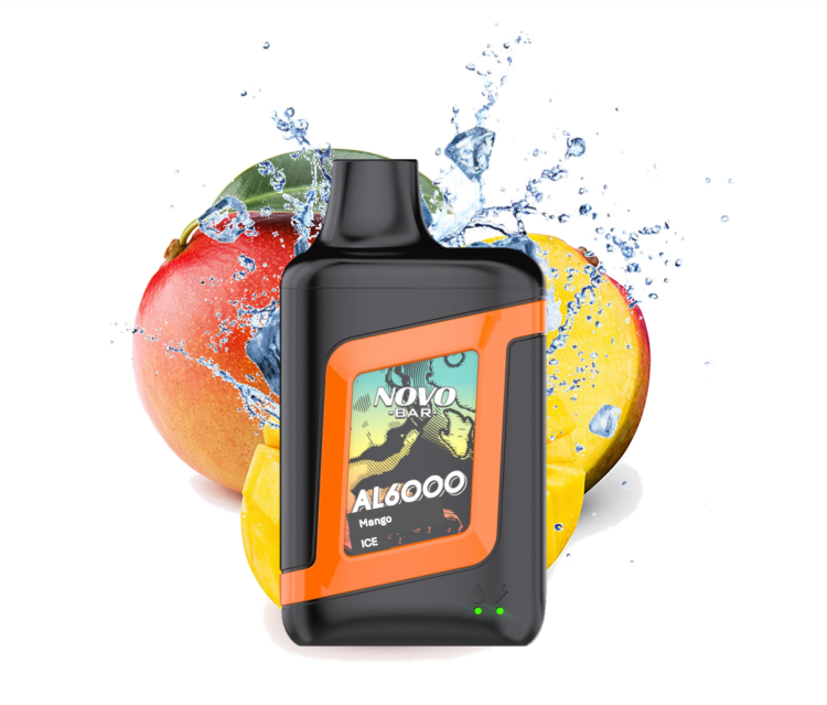 SMOK Novo Bar - Mango Ice - 6000 Puff, Disposable Vape