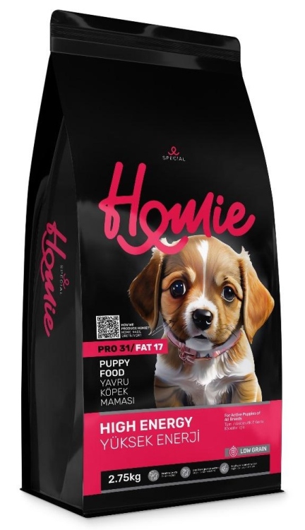 طعام للكلاب الصغيرة بالدجاج منخفض الحبوب وعالي الطاقة من هومي