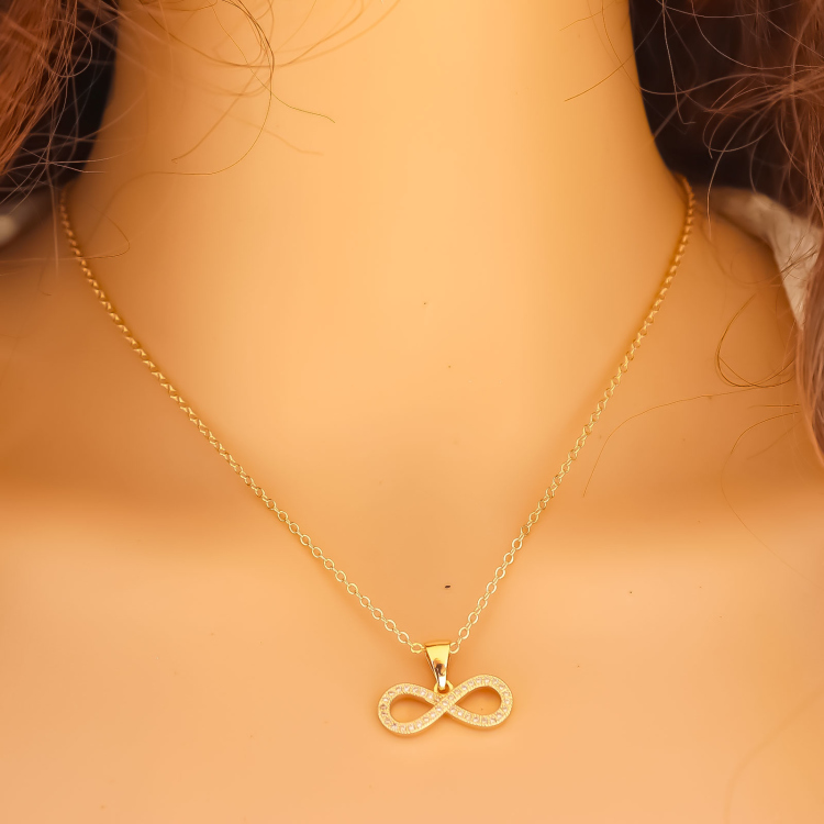 قلاده بتعليقة انفنتي