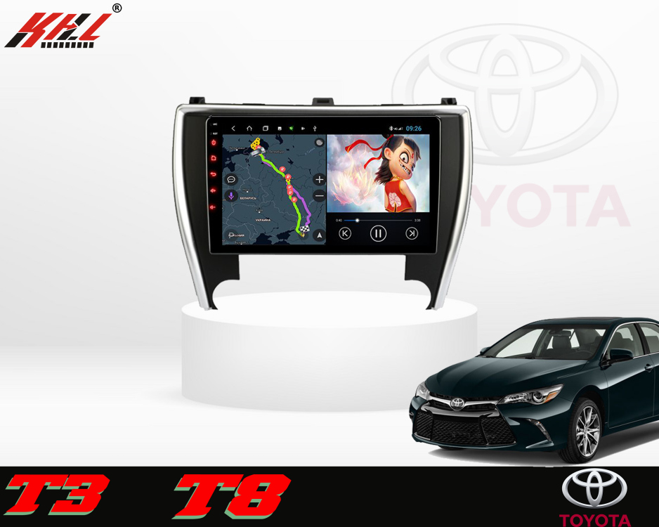 شاشةKHL تويوتا كامري 2015-2016