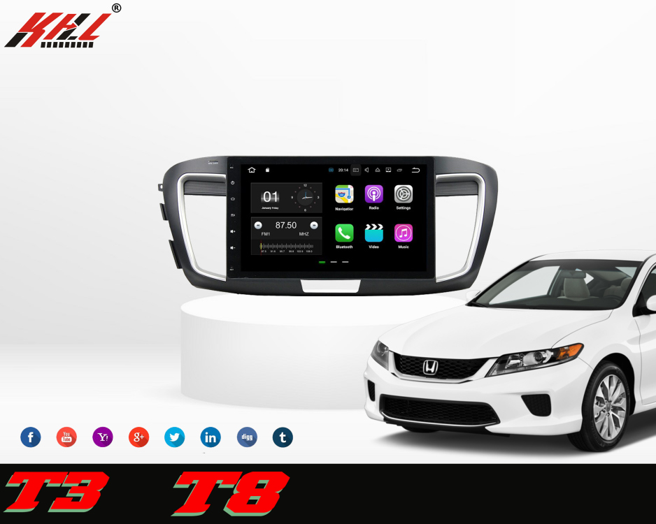 شاشةKHL هوندا اكورد 2015