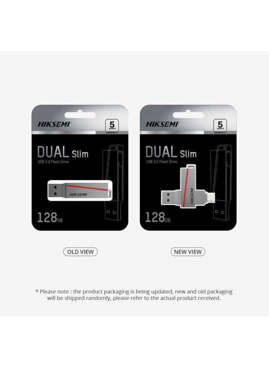 فلاشة USP TYPE -C USP 3.2 HIK SEMI 128GB